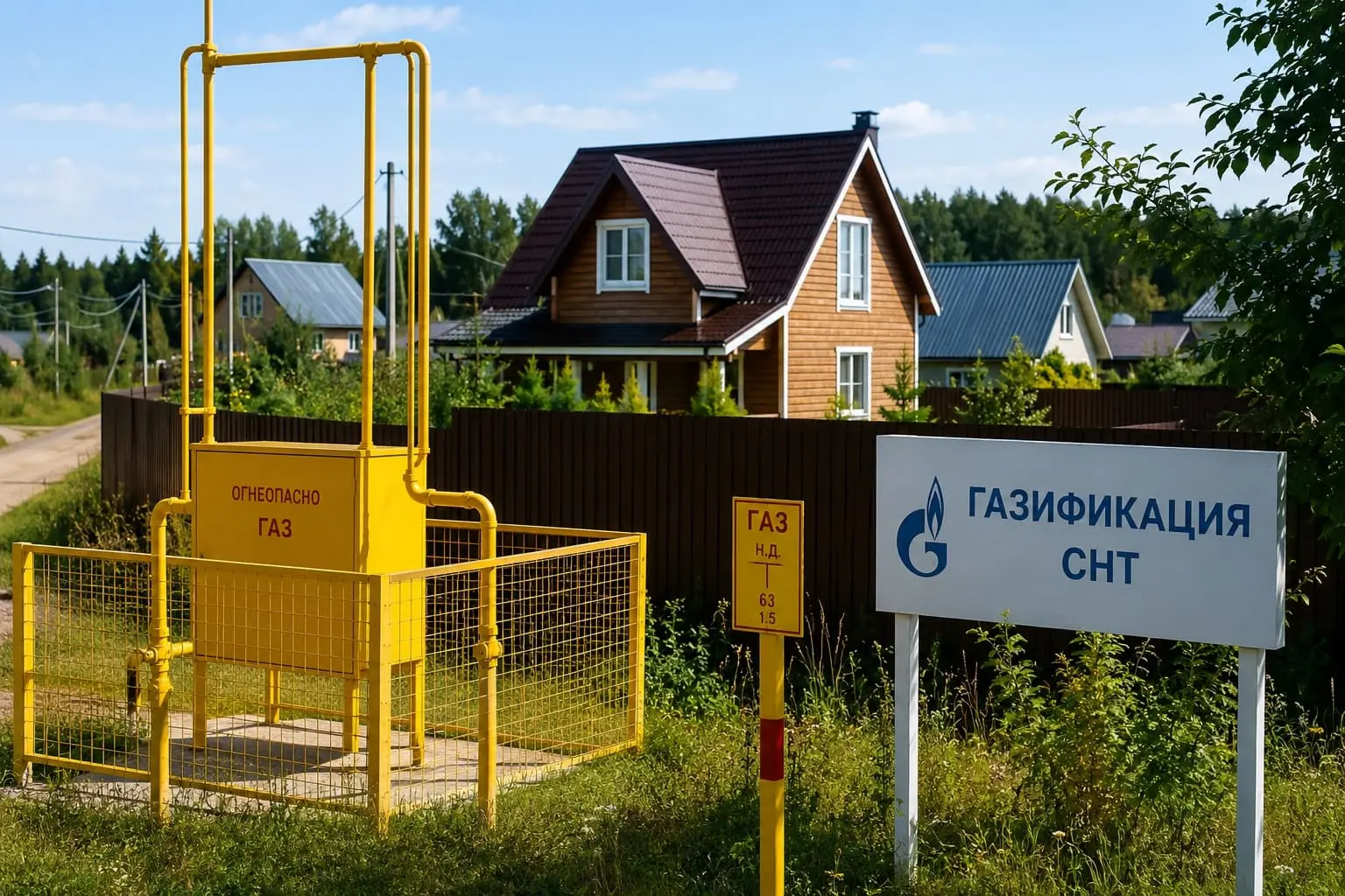 Газификация СНТ