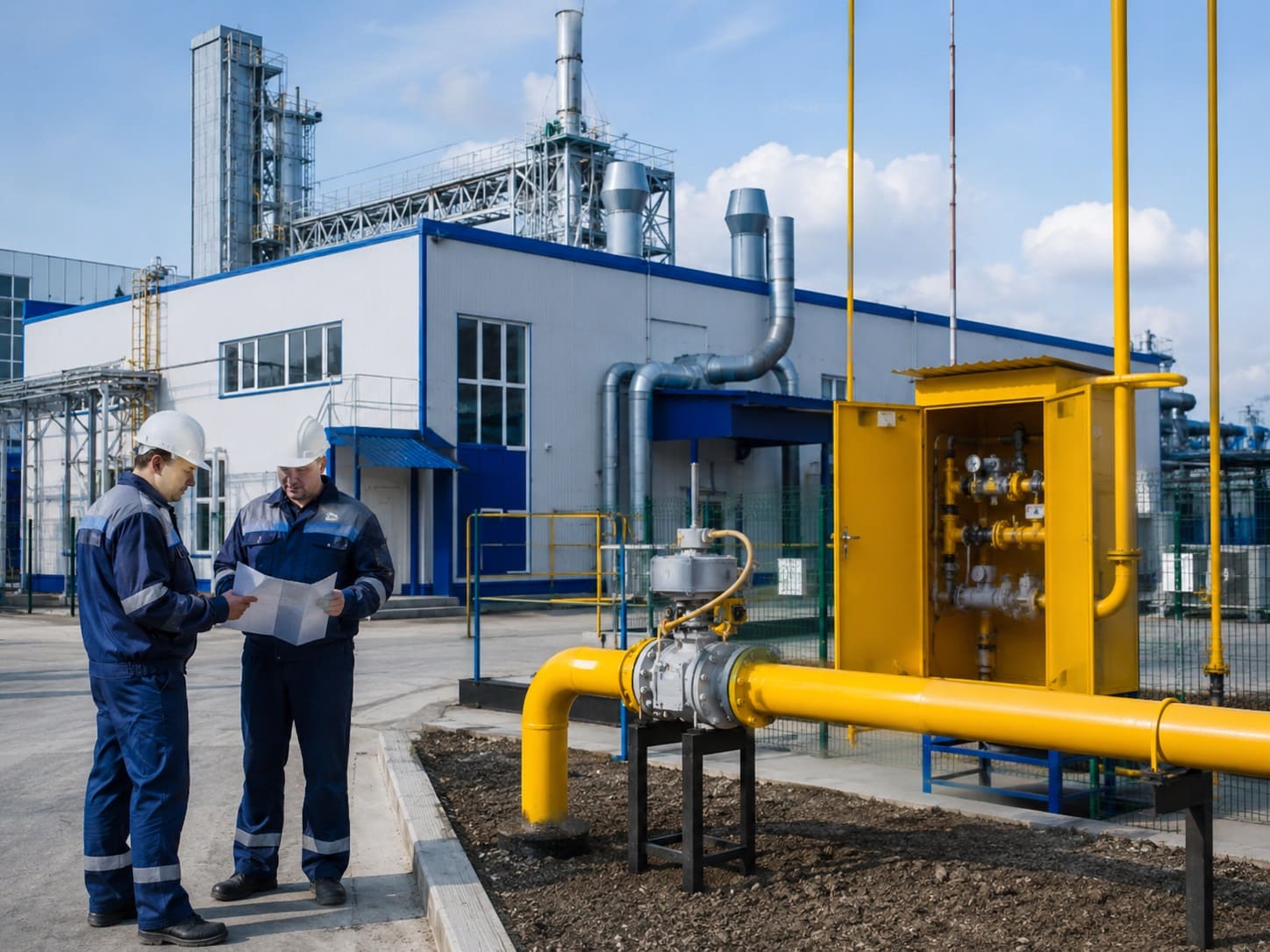 Газификация предприятий