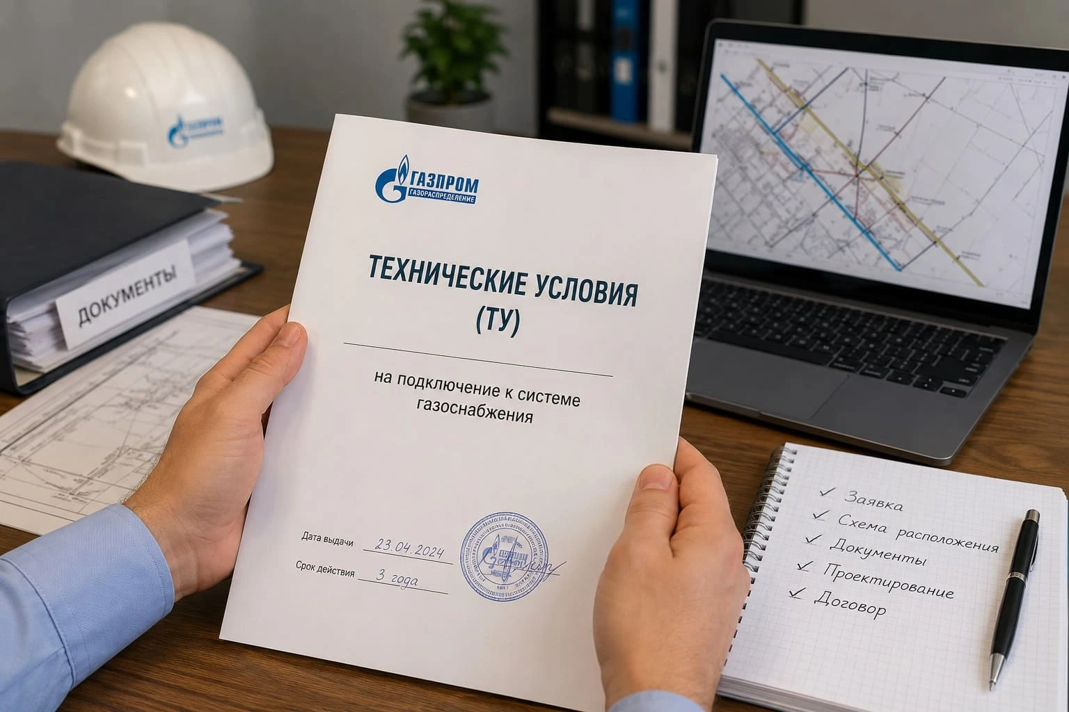 Получение технических условий (ТУ)
